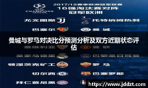 曼城与罗马对决比分预测分析及双方近期状态评估